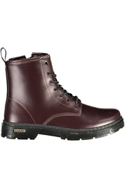 BOTINS COM ATACADORES GAS MULHER VERMELHOS