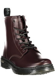 BOTINS COM ATACADORES GAS MULHER VERMELHOS
