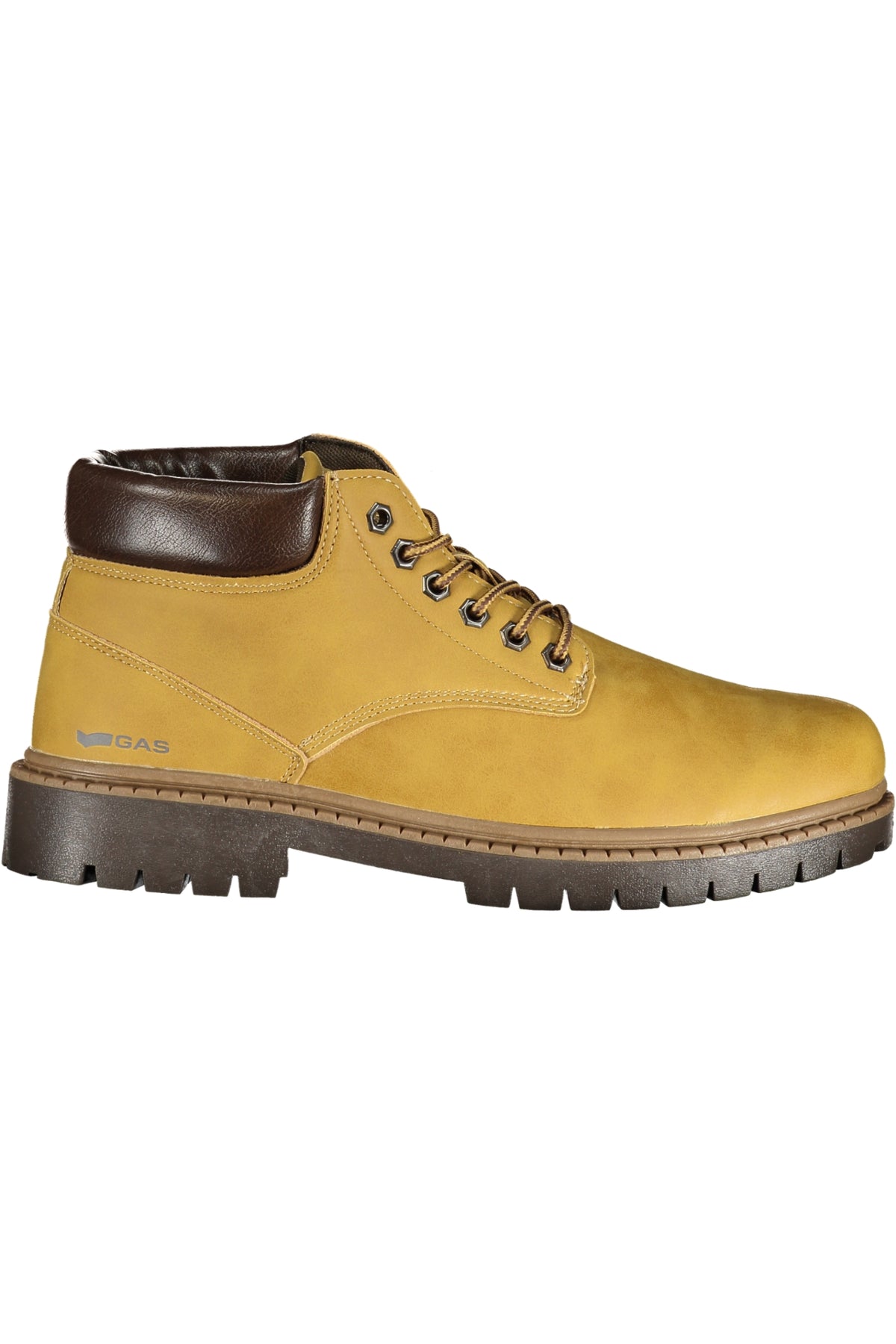BOTINS COM ESTAMPADO GAS HOMEM AMARELOS