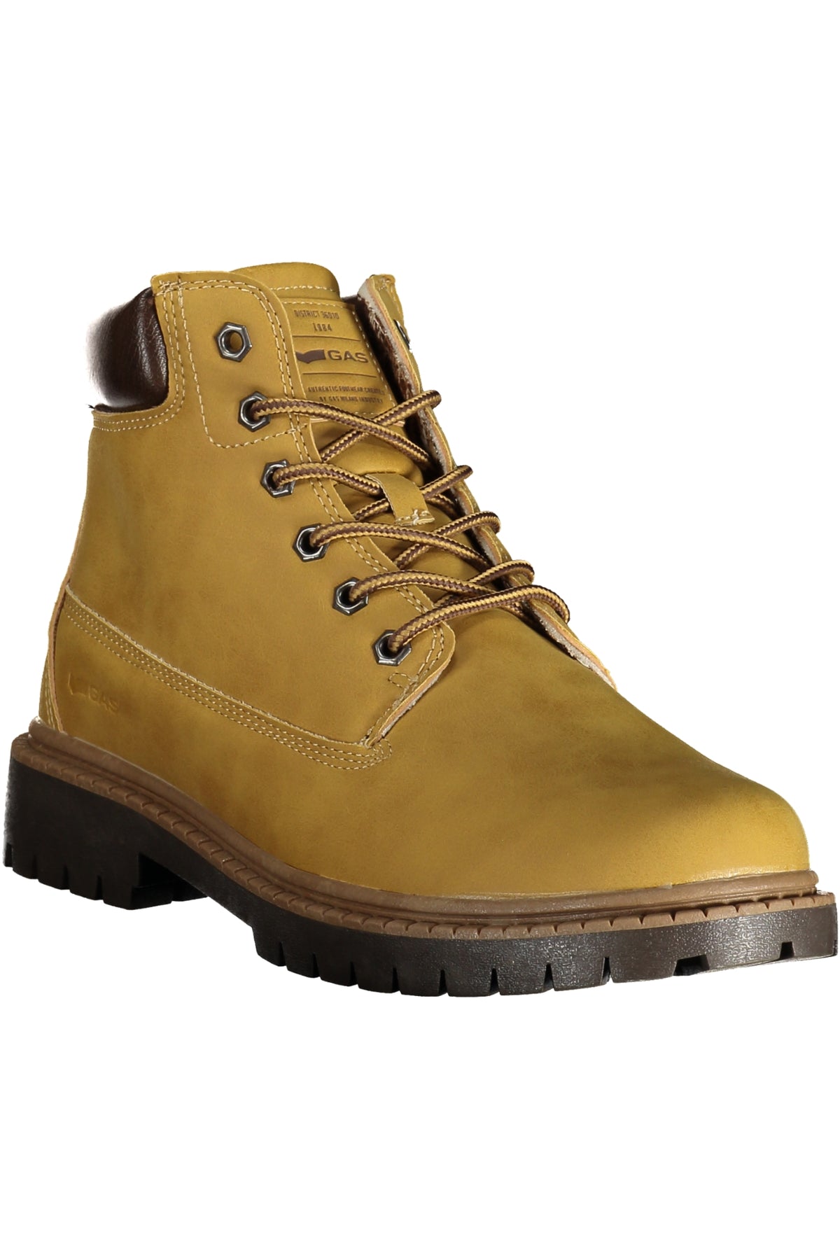BOTINS COM ESTAMPADO GAS HOMEM AMARELOS