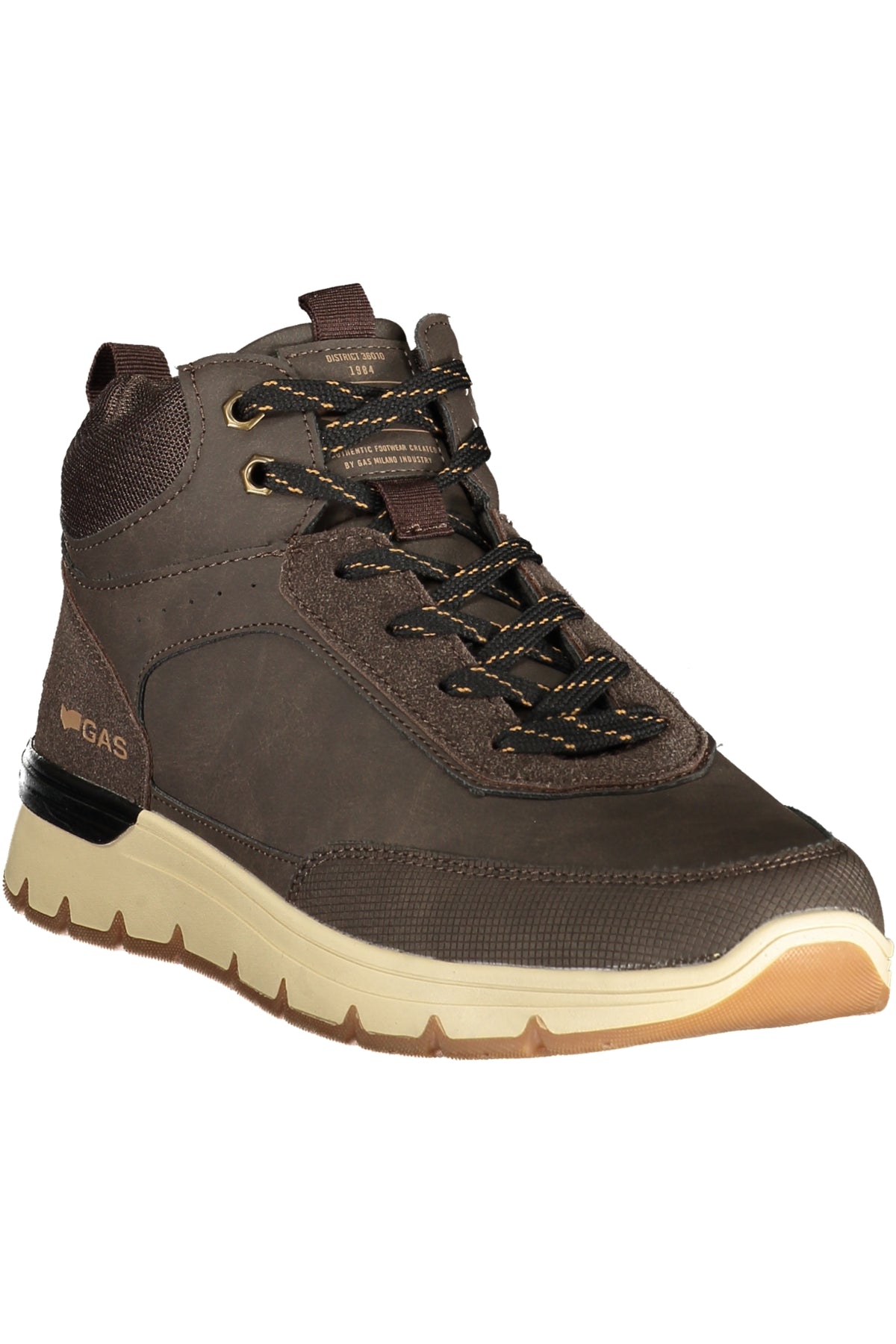 BOTINS COM ESTAMPADO GAS HOMEM CASTANHOS