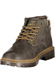 BOTINS COM ESTAMPADO GAS HOMEM CASTANHOS