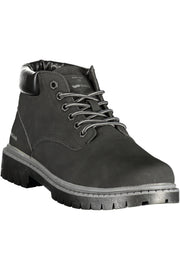 BOTINS COM ESTAMPADO GAS HOMEM PRETOS