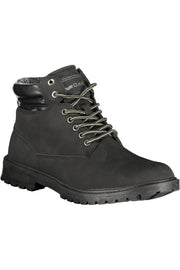 BOTINS COM ESTAMPADO GAS HOMEM PRETOS