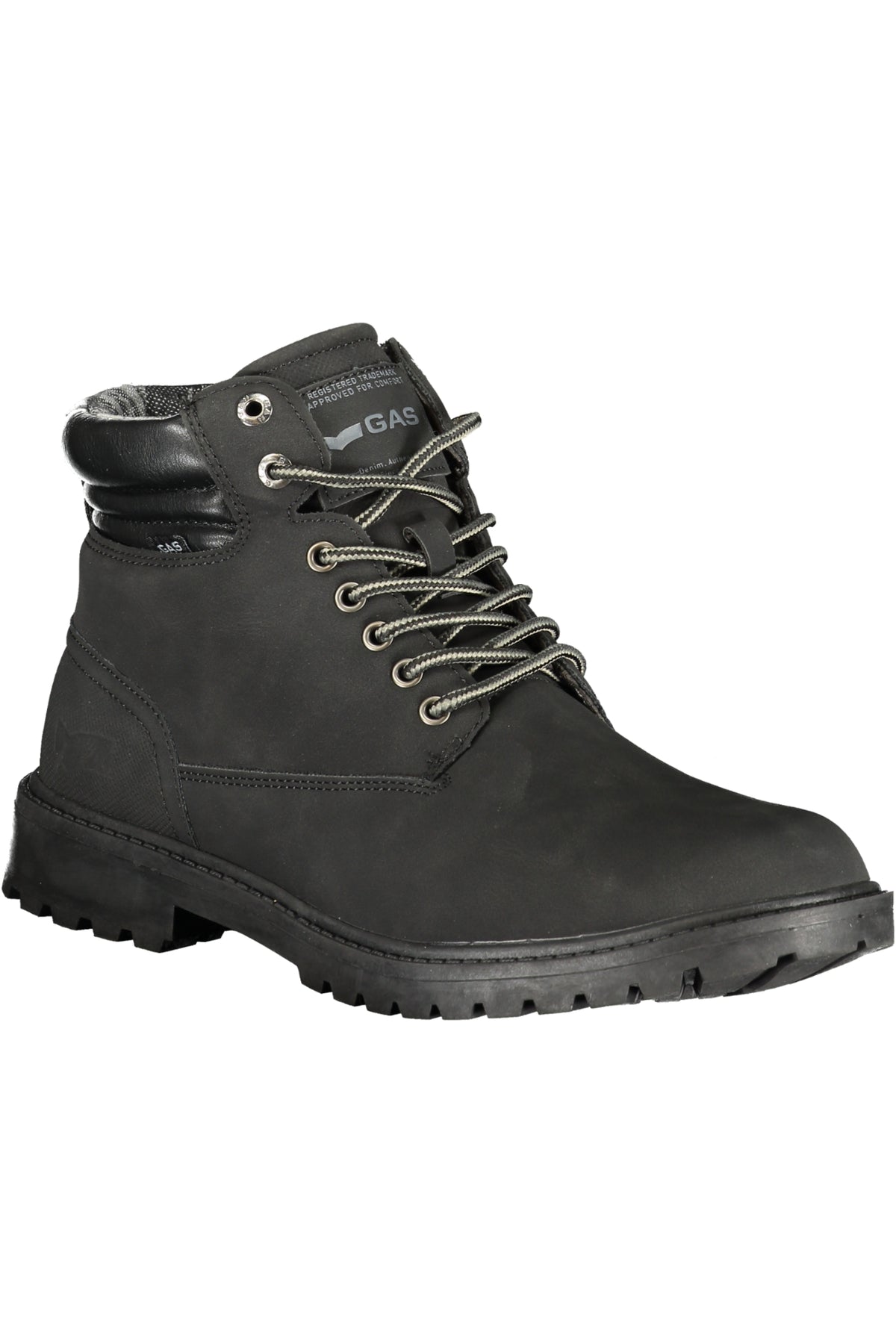 BOTINS COM ESTAMPADO GAS HOMEM PRETOS