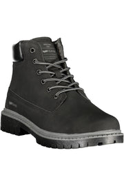 BOTINS COM ESTAMPADO GAS HOMEM PRETOS