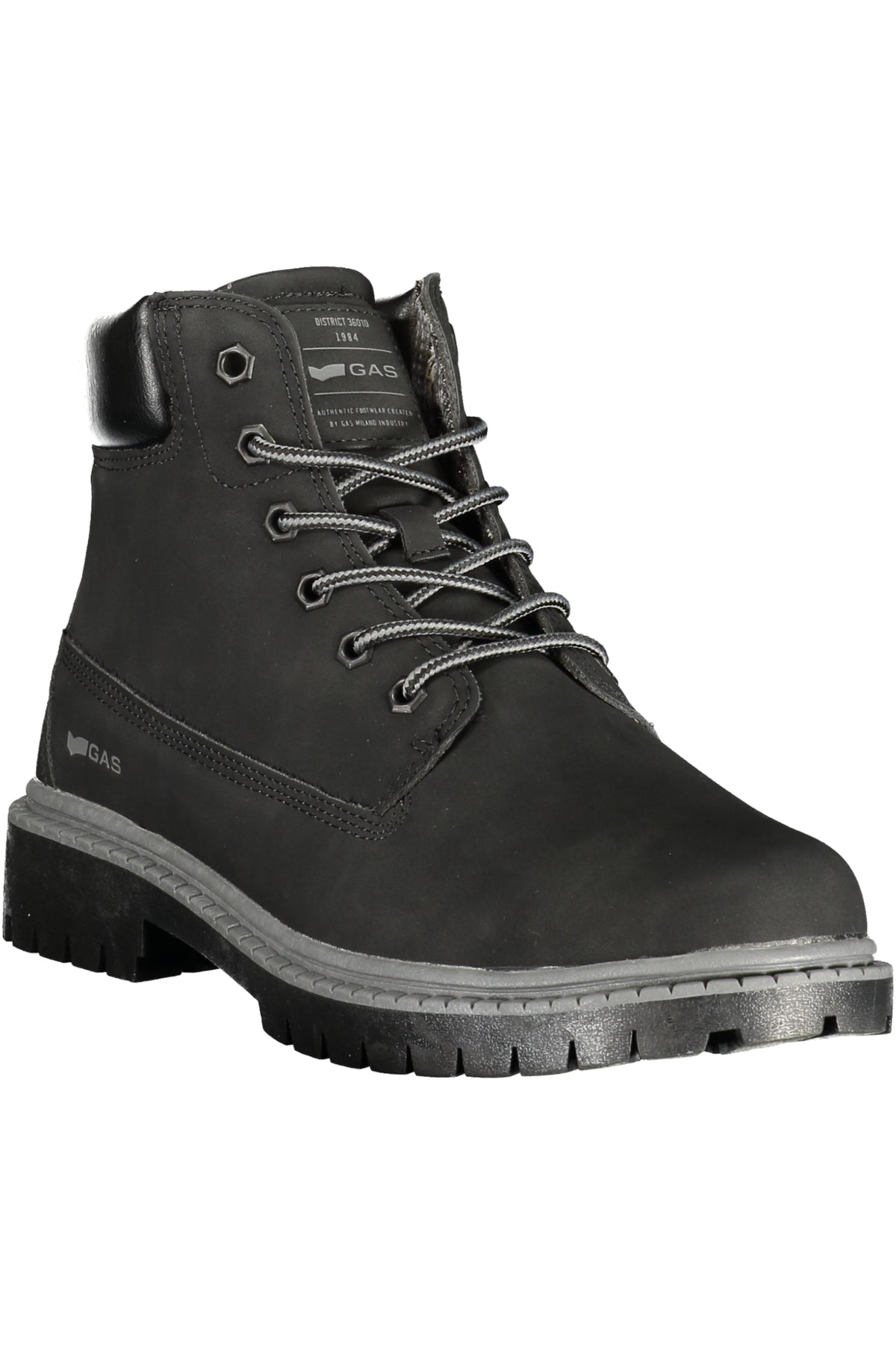 BOTINS COM ESTAMPADO GAS HOMEM PRETOS