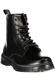 BOTINS COM ATACADORES GAS HOMEM PRETOS