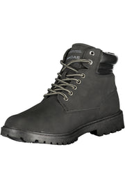 BOTINS COM ESTAMPADO GAS HOMEM PRETOS