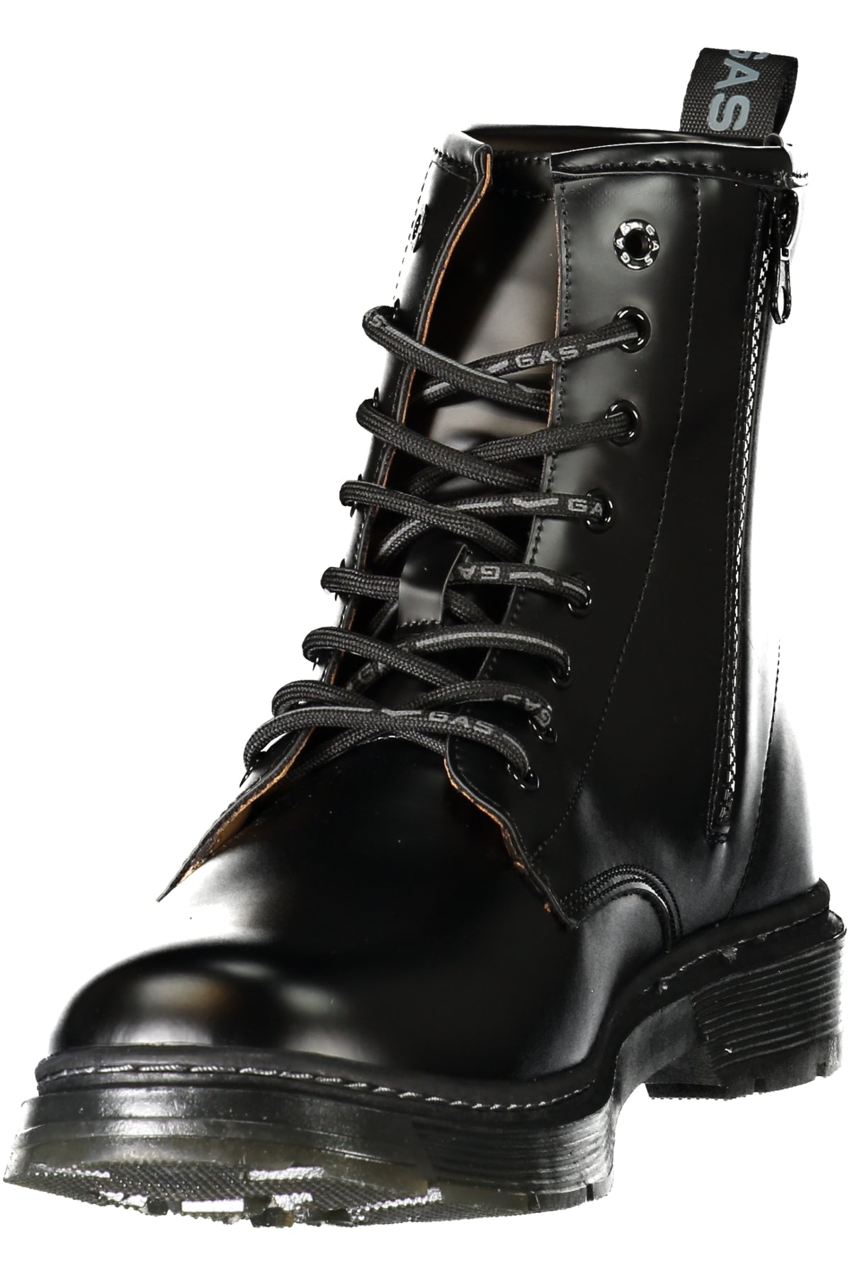 BOTINS COM ATACADORES GAS HOMEM PRETOS