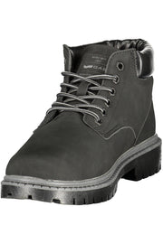 BOTINS COM ESTAMPADO GAS HOMEM PRETOS