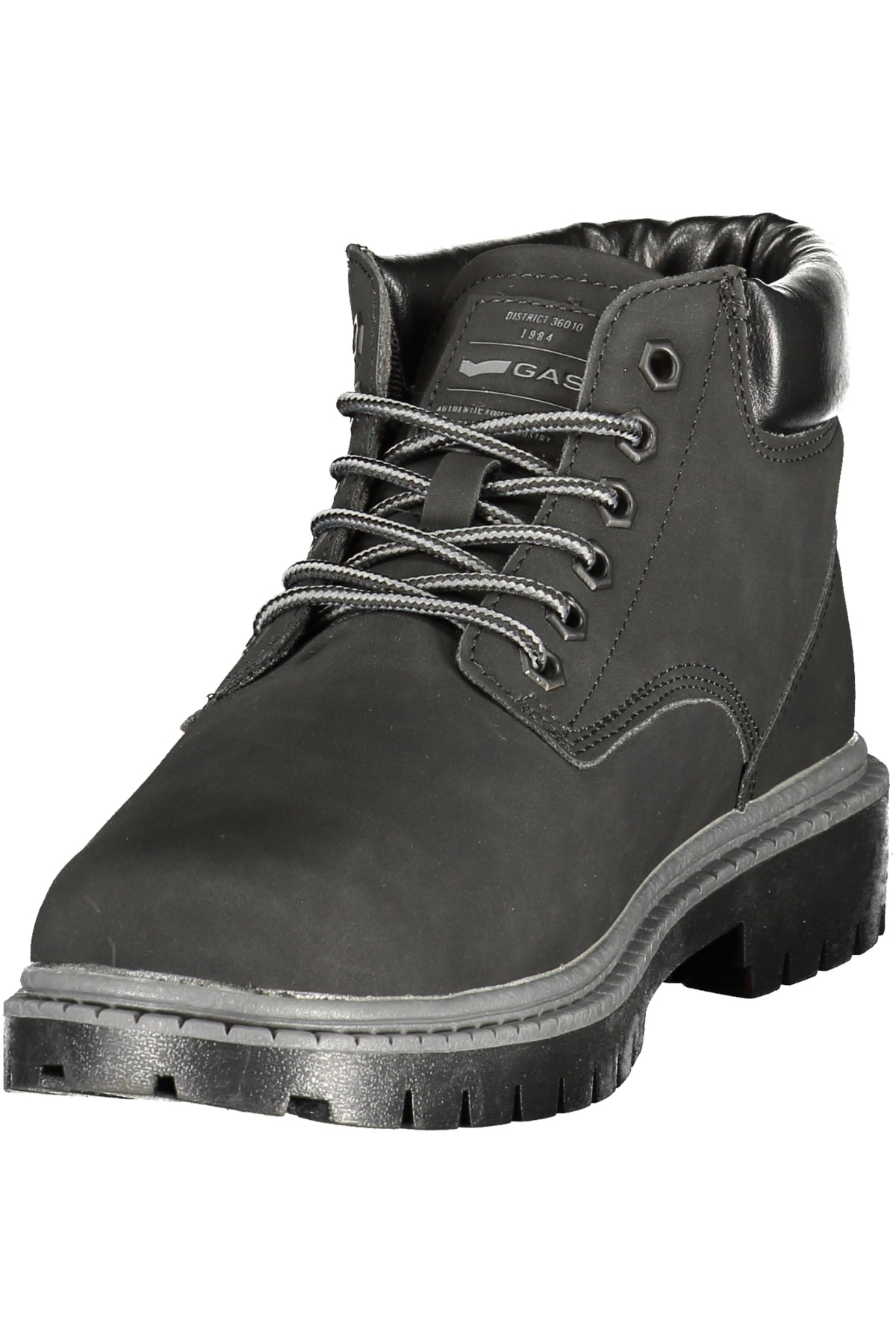 BOTINS COM ESTAMPADO GAS HOMEM PRETOS