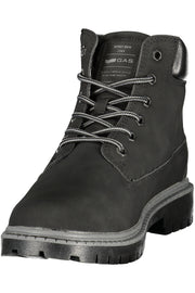 BOTINS COM ESTAMPADO GAS HOMEM PRETOS