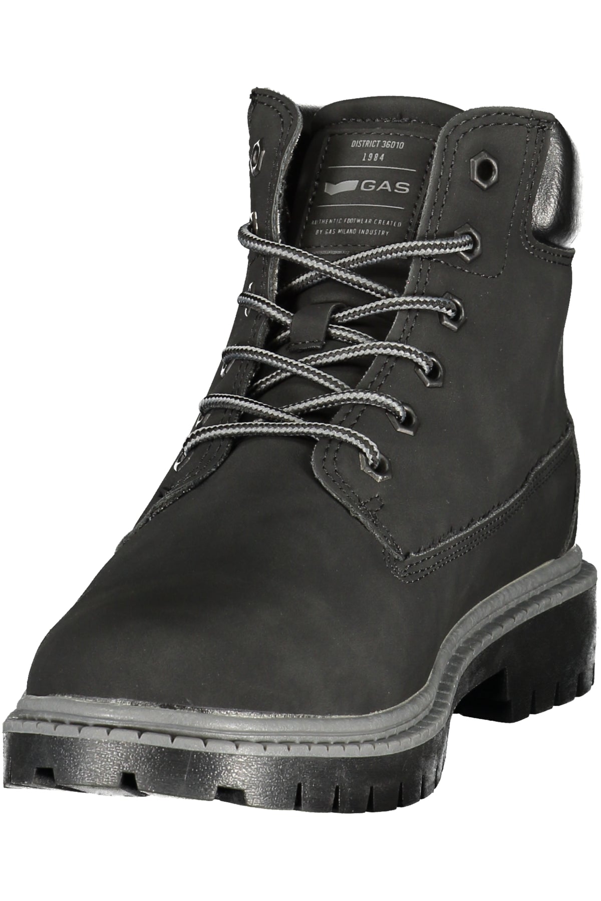 BOTINS COM ESTAMPADO GAS HOMEM PRETOS