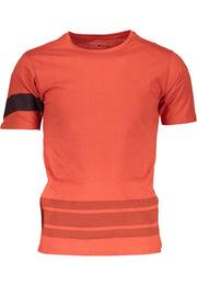 T-SHIRT EM ALGODÃO GAS HOMEM LARANJA