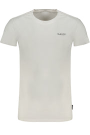 GAUDÌ MEN'S WHITE SHORT-SLEEVED T-SHIRT