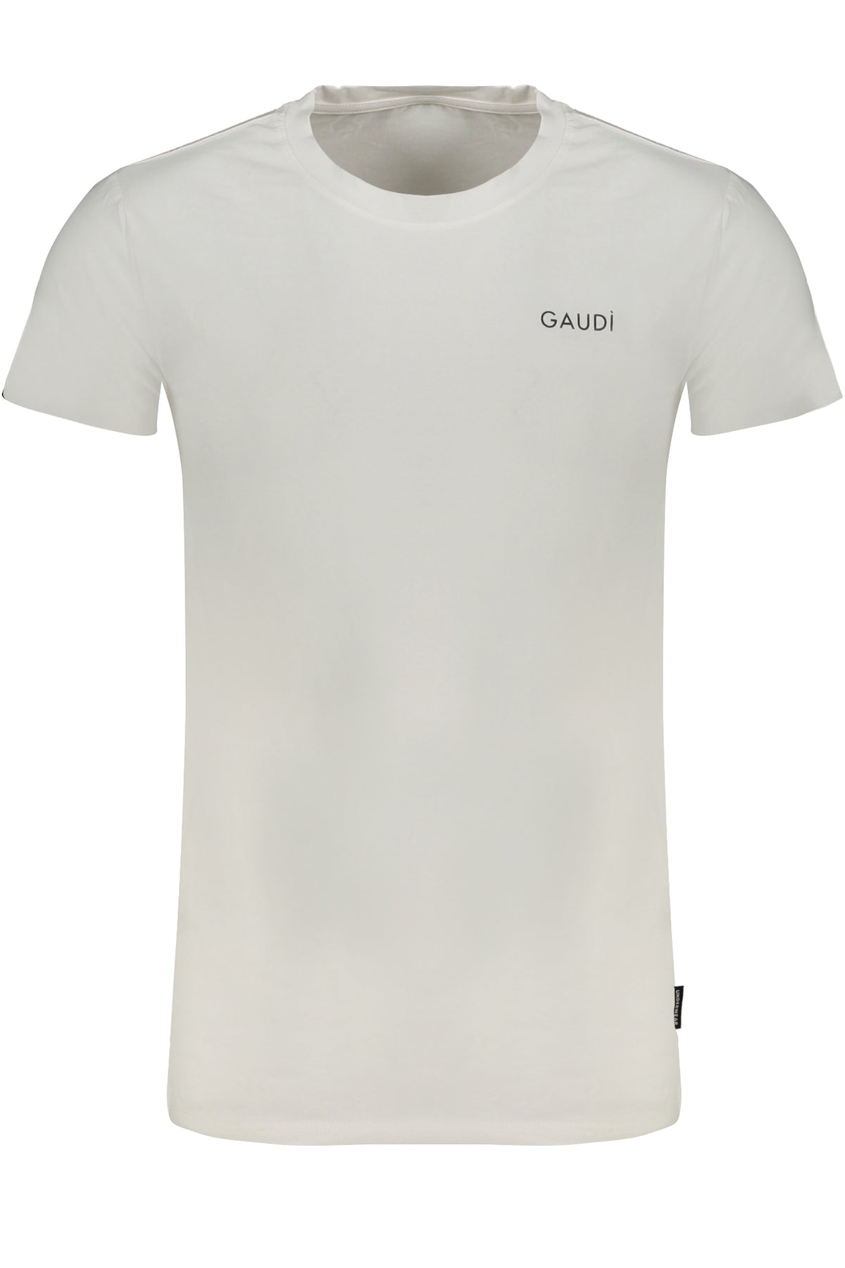 GAUDÌ MEN'S WHITE SHORT-SLEEVED T-SHIRT