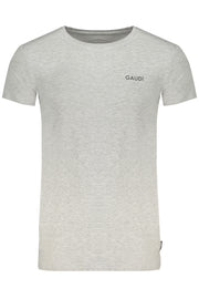 GAUDÌ Men's Grey Short Sleeve T-Shirt