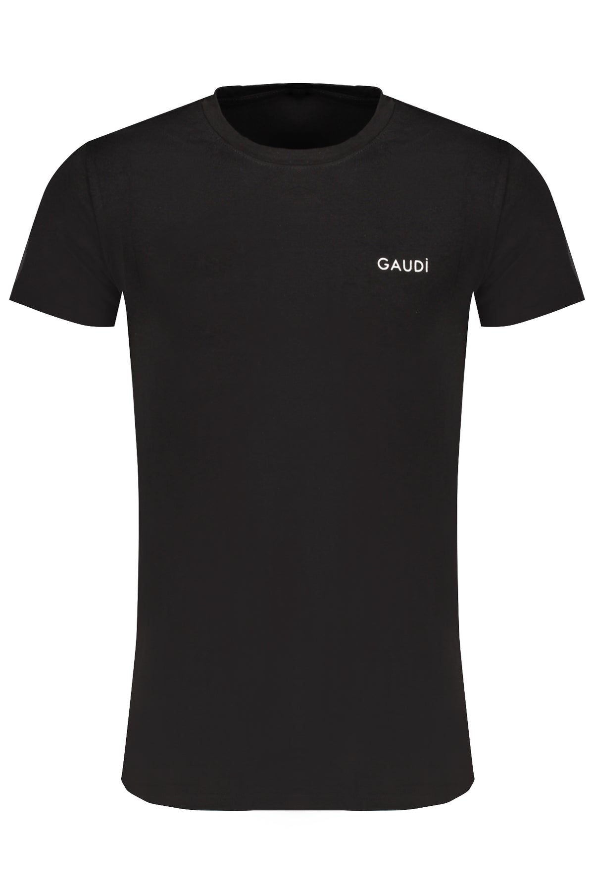 T-SHIRT EM ALGODÃO GAUDÌ HOMEM PRETA