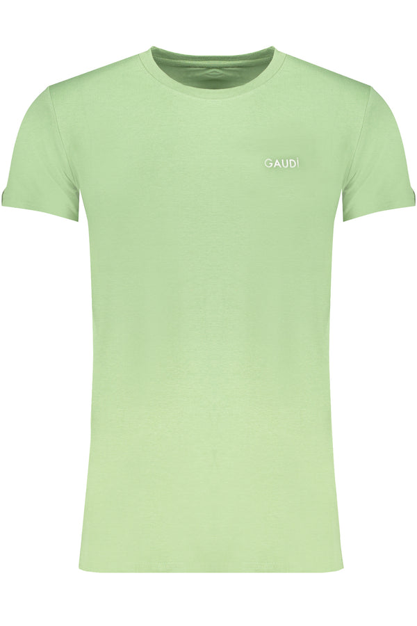 T-SHIRT DE MANGA CURTA PARA HOMEM VERDE GAUDÌ