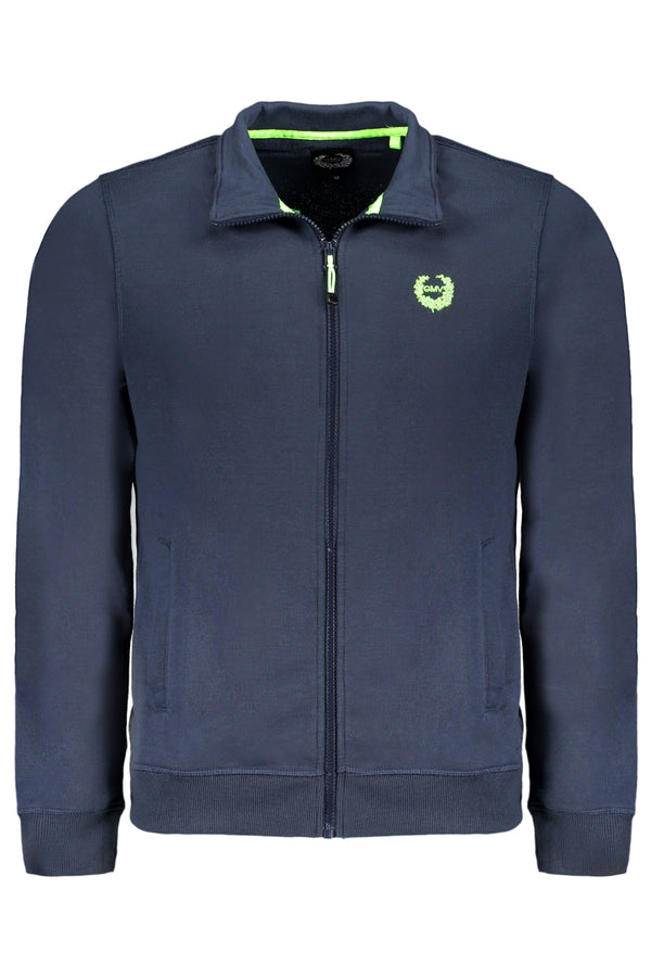 CAMISOLA COM ZIP AZUL PARA HOMEM GIAN MARCO VENTURI