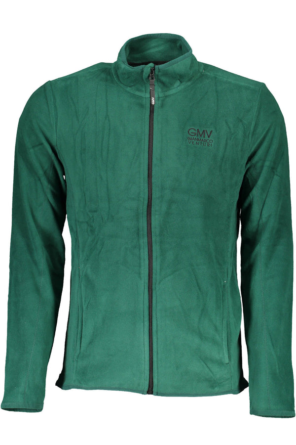 CAMISOLA GIAN MARCO VENTURI COM ZIP HOMEM VERDE