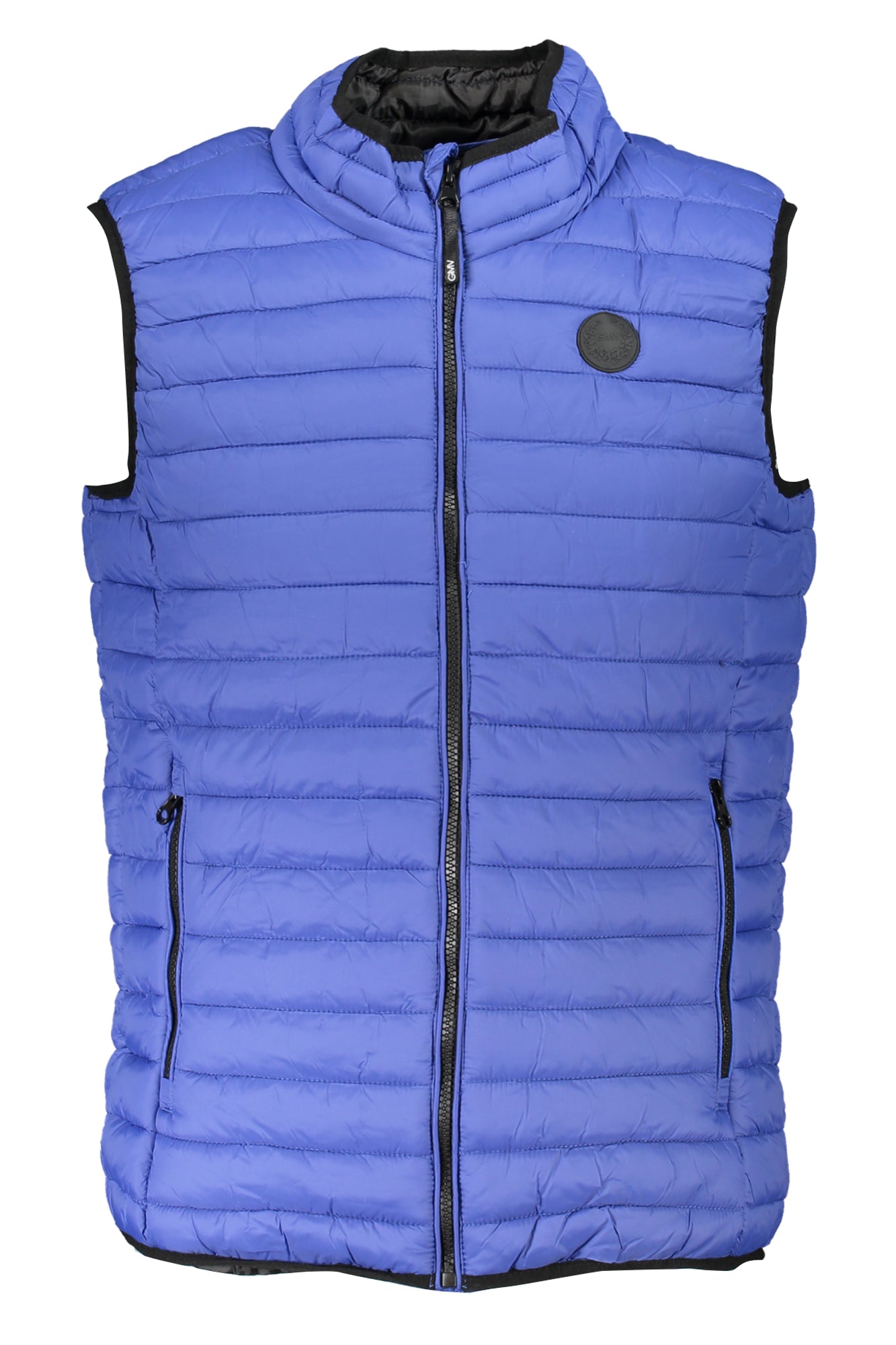 GIAN MARCO VENTURI BLUE SLEEVELESS