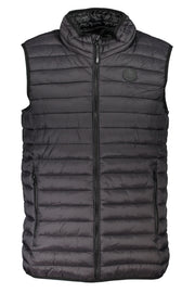 GIAN MARCO VENTURI BLACK MEN'S SLEEVELESS