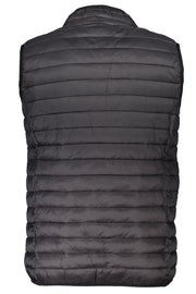 GIAN MARCO VENTURI BLACK MEN'S SLEEVELESS