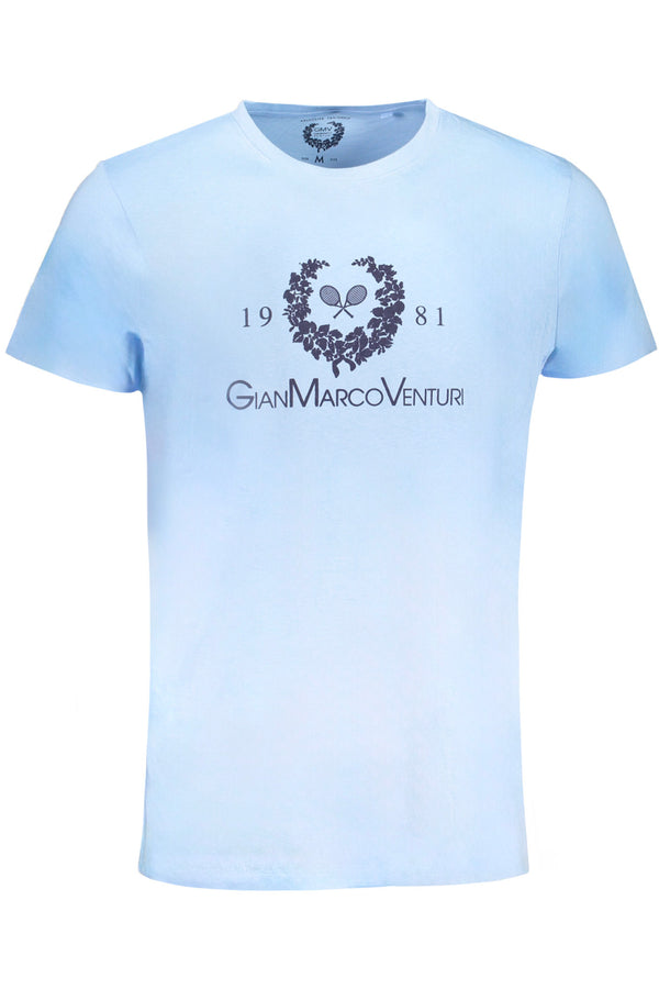 T-SHIRT DE MANGA CURTA MASCULINA GIAN MARCO VENTURI AZUL