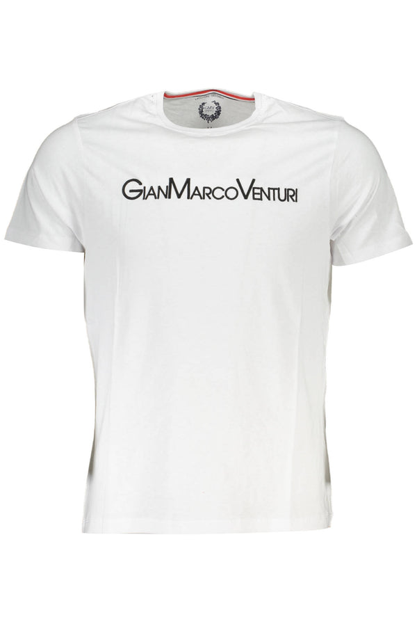 T-SHIRT DE MANGA CURTA MASCULINA GIAN MARCO VENTURI BRANCA
