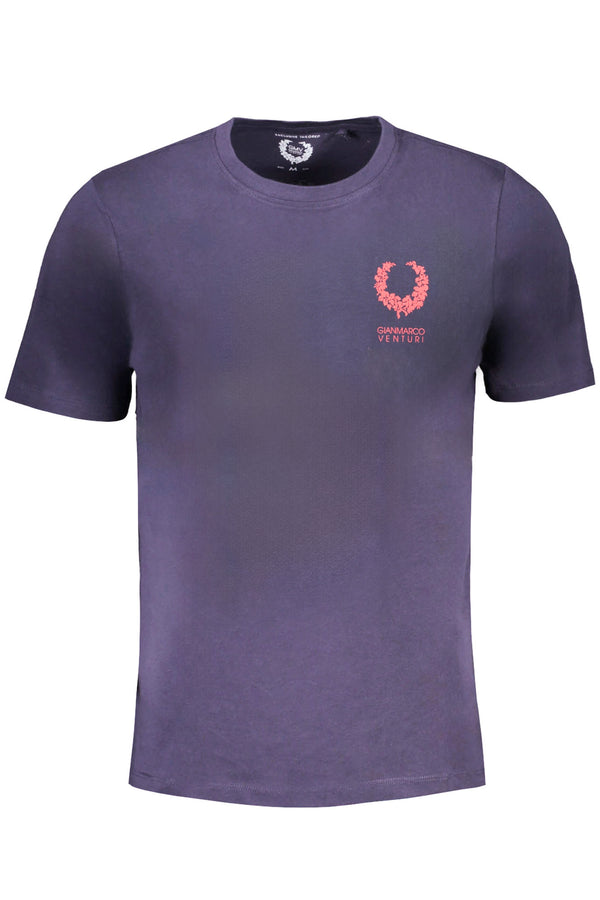 T-SHIRT DE MANGA CURTA MASCULINA GIAN MARCO VENTURI AZUL