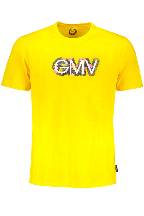 T-SHIRT DE MANGA CURTA HOMEM AMARELO GIAN MARCO VENTURI