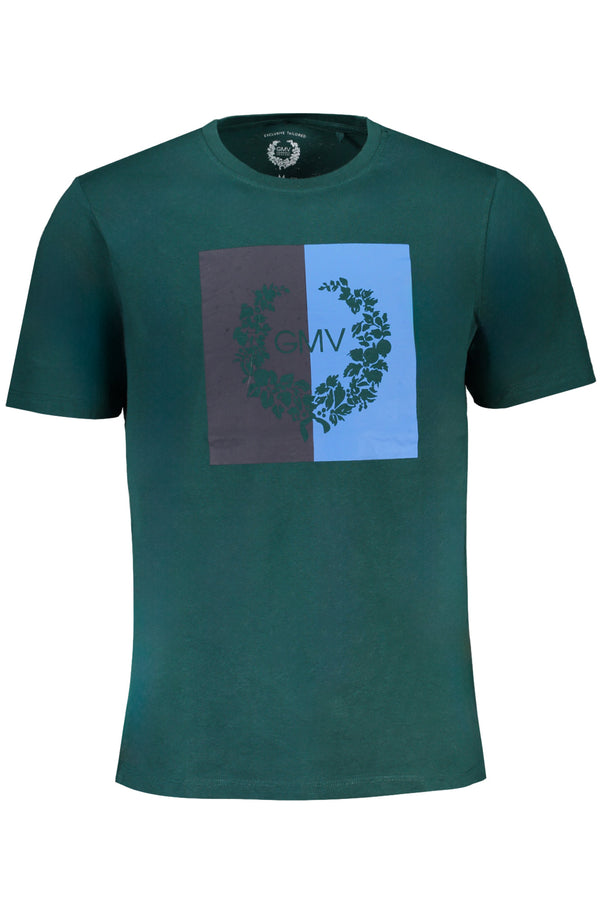 T-SHIRT DE MANGA CURTA MASCULINA VERDE GIAN MARCO VENTURI