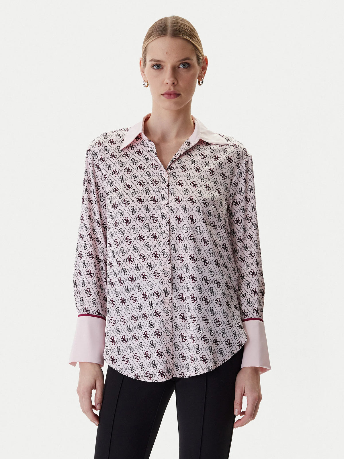 Camisa Guess com Padrão