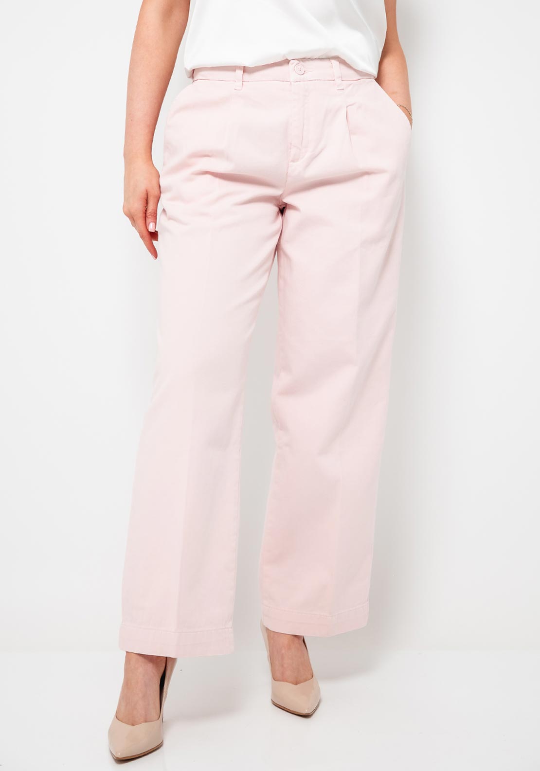 Jeans Guess Straight Leg Chino Trousers