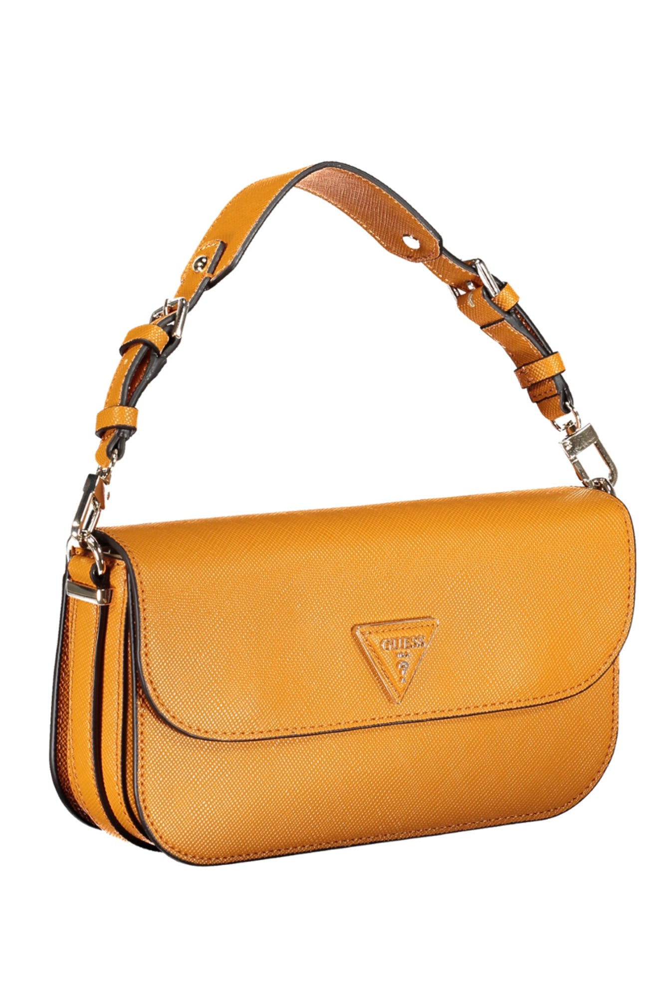 WOMEN'S GUESS JEANS ORANGE HANDBAG