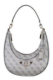 MALA COM ESTAMPADO GUESS JEANS MULHER AZUL CLARO