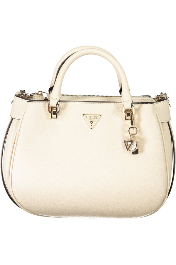 BOLSA DE MULHER GUESS JEANS BEGE
