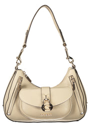 MALA COM FECHO GUESS JEANS MULHER BEGE