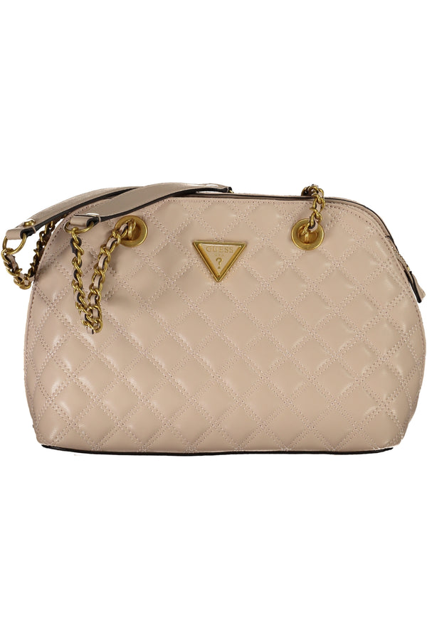 BOLSA DE MULHER GUESS JEANS BEGE