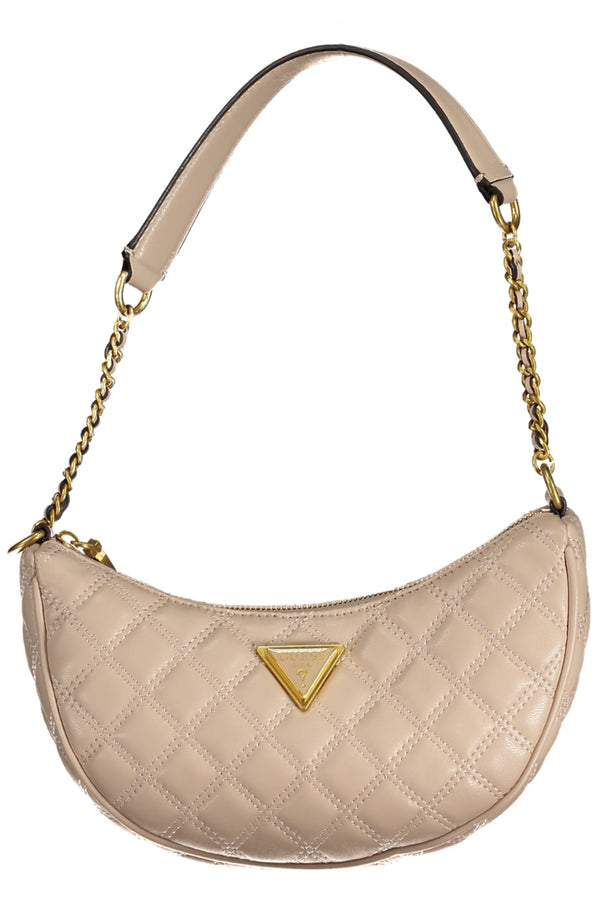 BOLSA DE MULHER GUESS JEANS BEGE