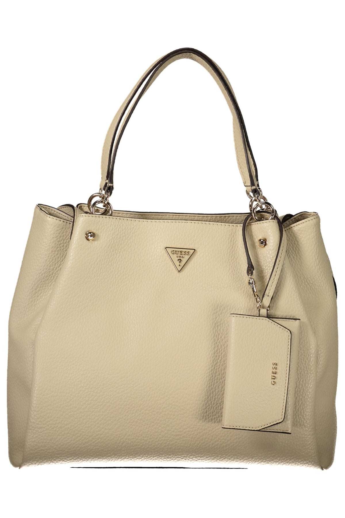 MALA COM FECHO GUESS JEANS MULHER BEGE