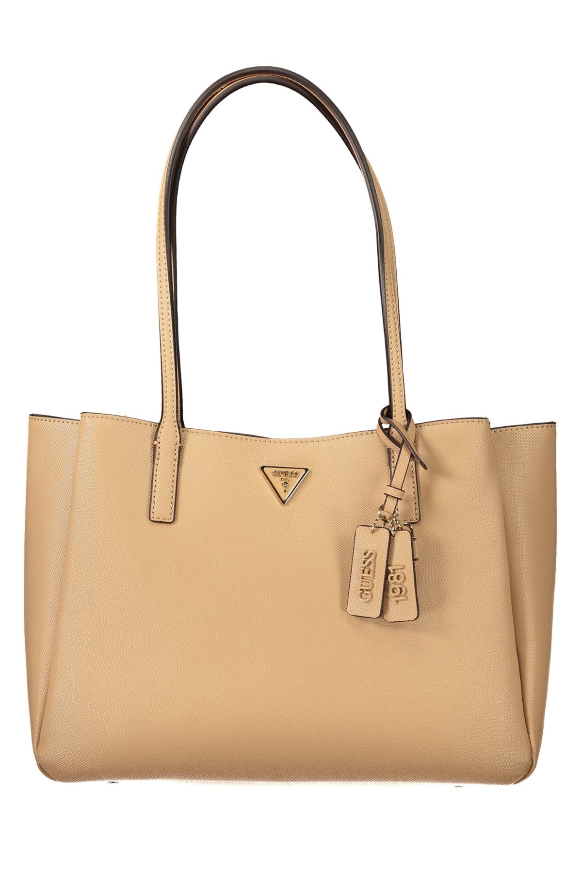 MALA COM FECHO GUESS JEANS MULHER BEGE