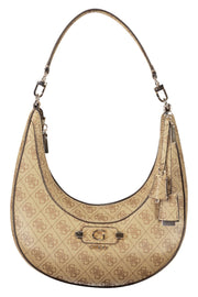 MALA COM ESTAMPADO GUESS JEANS MULHER BEGE