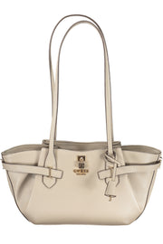 MALA COM ESTAMPADO GUESS JEANS MULHER BEGE