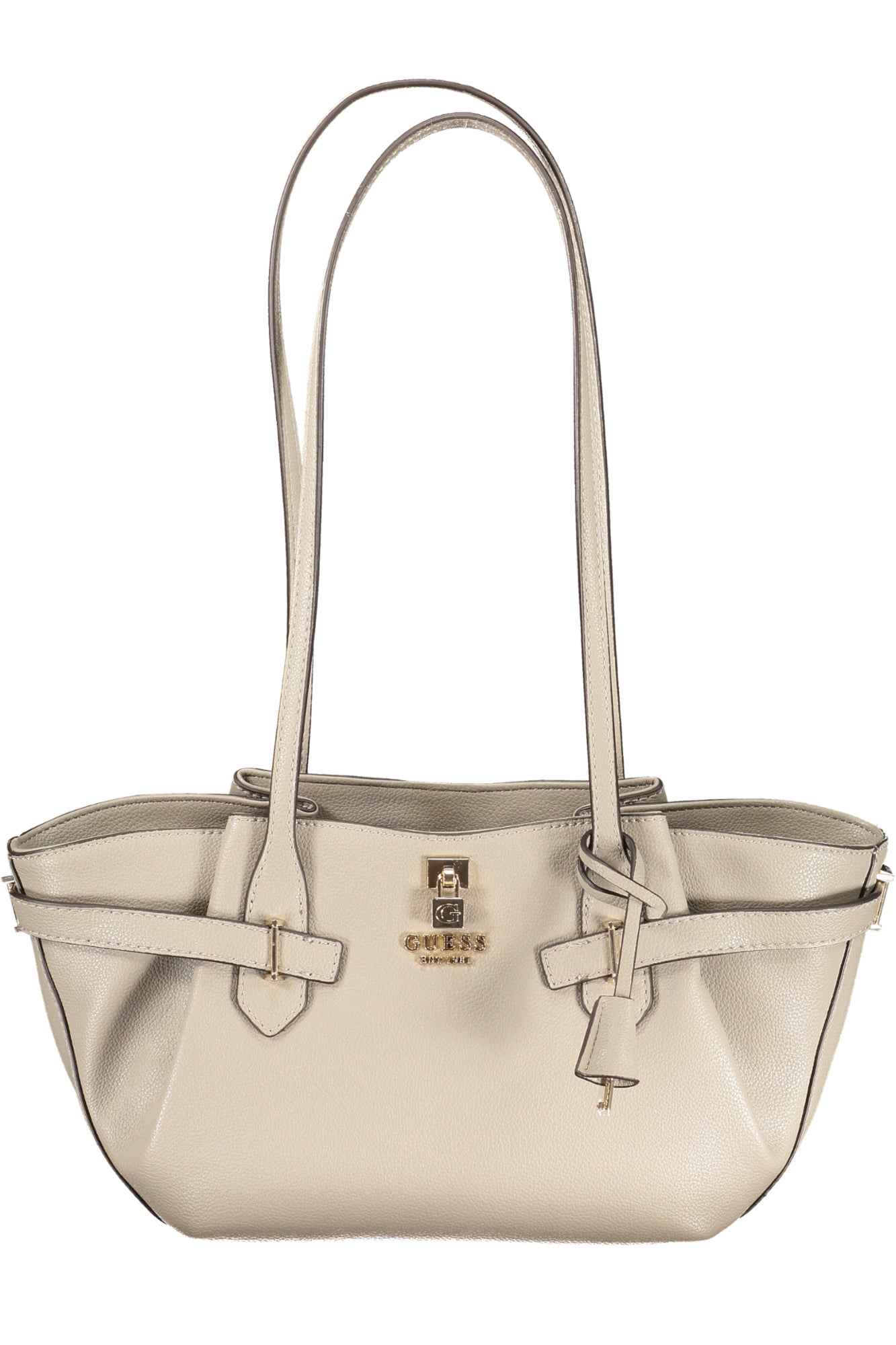 MALA COM ESTAMPADO GUESS JEANS MULHER BEGE