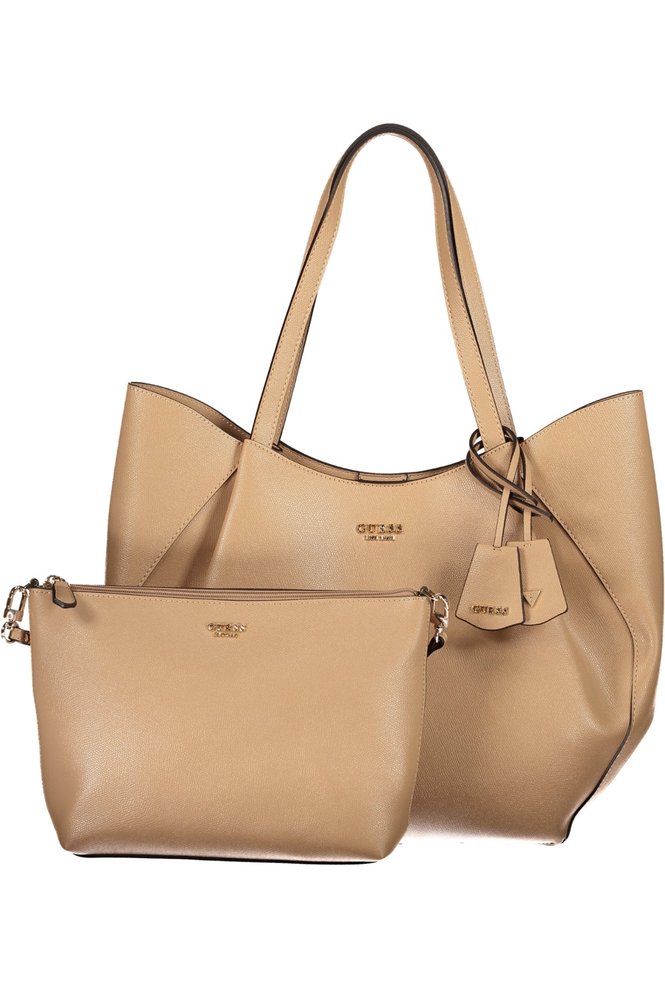MALA COM FECHO GUESS JEANS MULHER BEGE