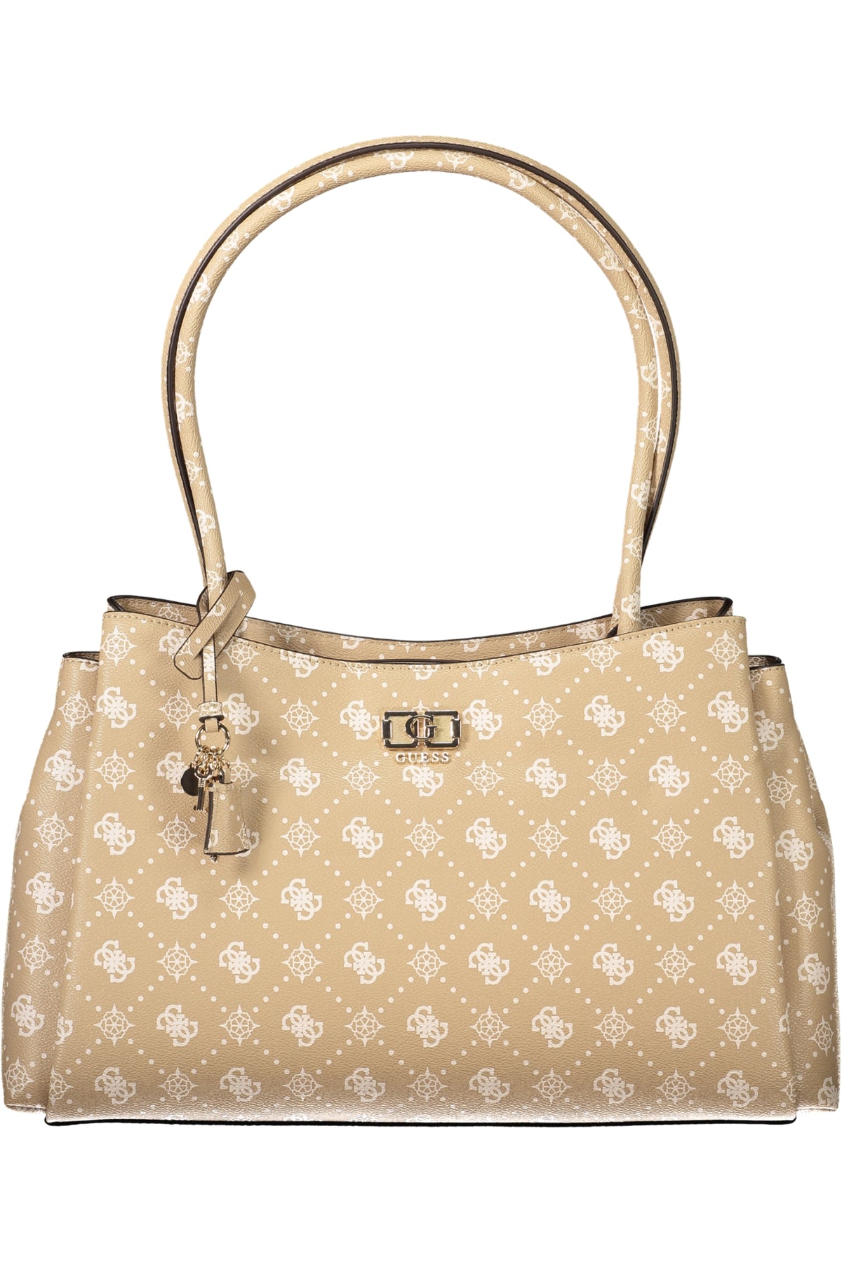 MALA COM FECHO GUESS JEANS MULHER BEGE