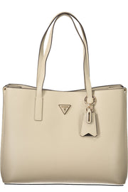 MALA COM FECHO GUESS JEANS MULHER BEGE